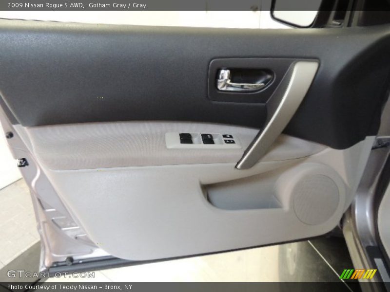 Gotham Gray / Gray 2009 Nissan Rogue S AWD