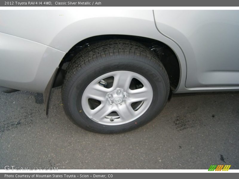 Classic Silver Metallic / Ash 2012 Toyota RAV4 I4 4WD