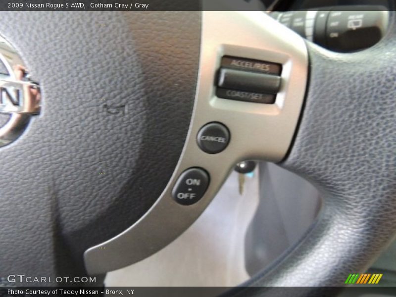 Gotham Gray / Gray 2009 Nissan Rogue S AWD