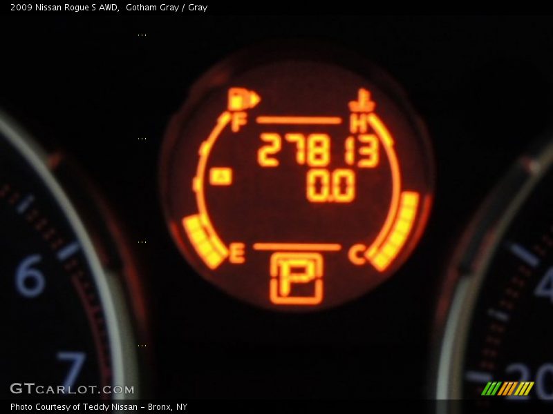 Gotham Gray / Gray 2009 Nissan Rogue S AWD