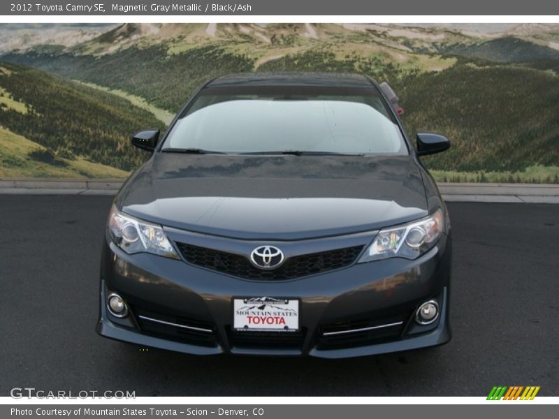 Magnetic Gray Metallic / Black/Ash 2012 Toyota Camry SE