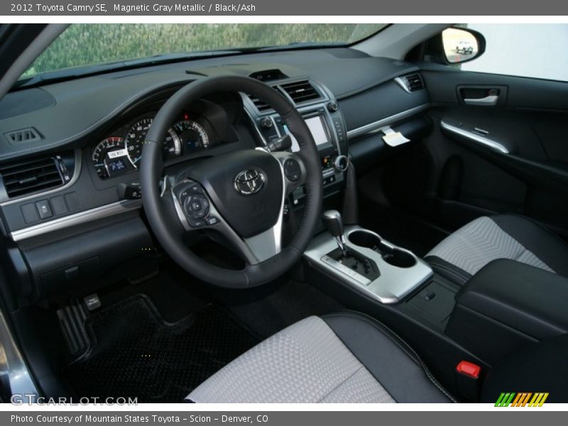 Magnetic Gray Metallic / Black/Ash 2012 Toyota Camry SE