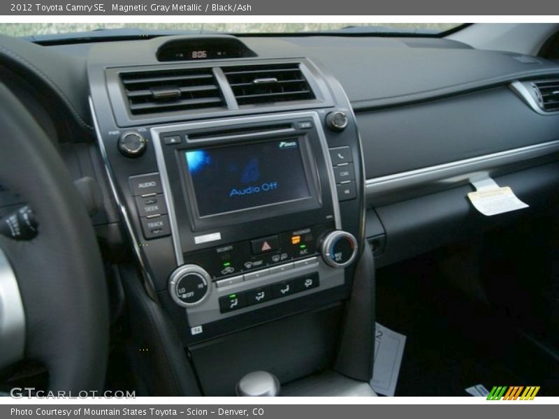 Magnetic Gray Metallic / Black/Ash 2012 Toyota Camry SE