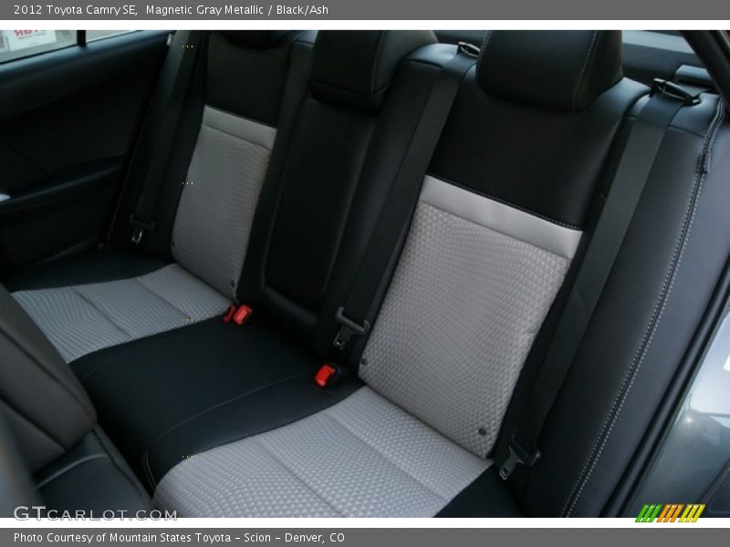 Magnetic Gray Metallic / Black/Ash 2012 Toyota Camry SE
