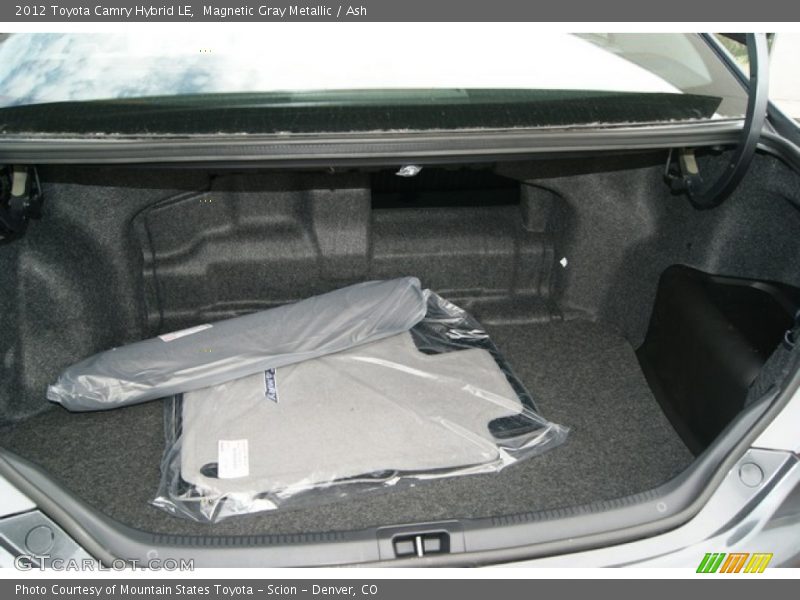 Magnetic Gray Metallic / Ash 2012 Toyota Camry Hybrid LE