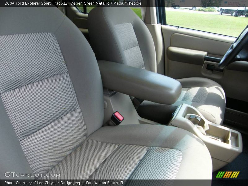 Aspen Green Metallic / Medium Pebble 2004 Ford Explorer Sport Trac XLS