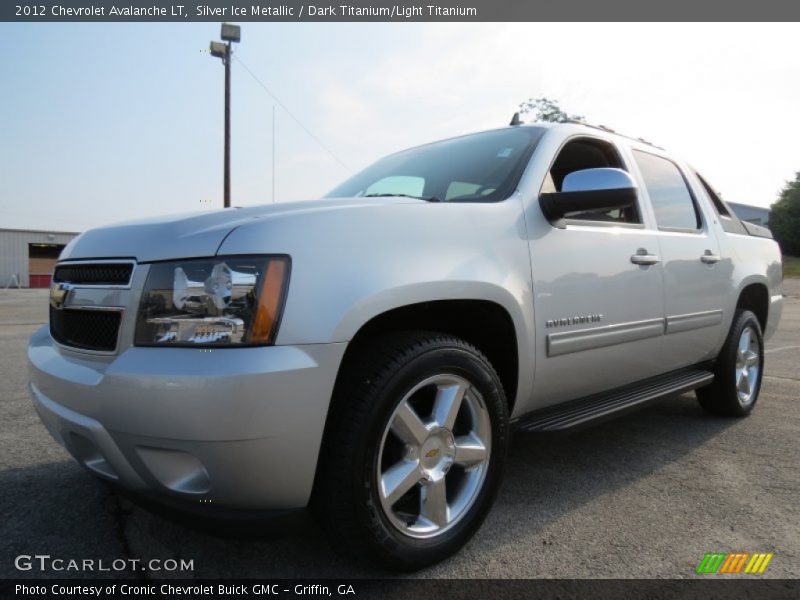 Silver Ice Metallic / Dark Titanium/Light Titanium 2012 Chevrolet Avalanche LT