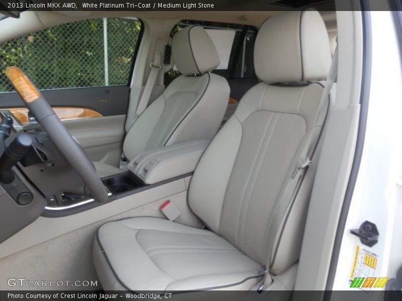 Front Seat of 2013 MKX AWD