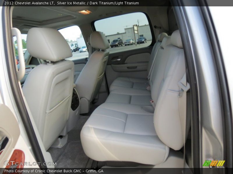 Silver Ice Metallic / Dark Titanium/Light Titanium 2012 Chevrolet Avalanche LT