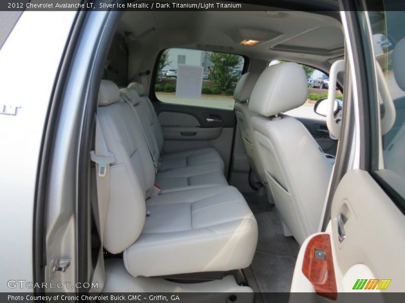 Silver Ice Metallic / Dark Titanium/Light Titanium 2012 Chevrolet Avalanche LT