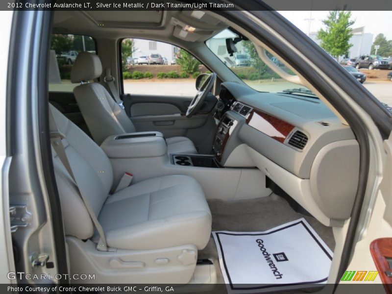 Silver Ice Metallic / Dark Titanium/Light Titanium 2012 Chevrolet Avalanche LT