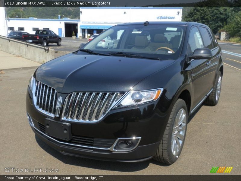 Tuxedo Black / Medium Light Stone 2013 Lincoln MKX AWD