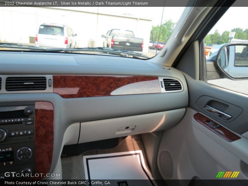 Silver Ice Metallic / Dark Titanium/Light Titanium 2012 Chevrolet Avalanche LT