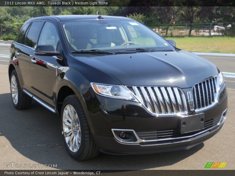 Tuxedo Black / Medium Light Stone 2013 Lincoln MKX AWD