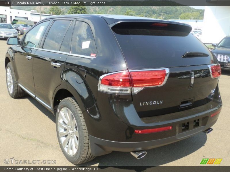 Tuxedo Black / Medium Light Stone 2013 Lincoln MKX AWD