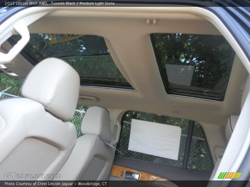 Sunroof of 2013 MKX AWD