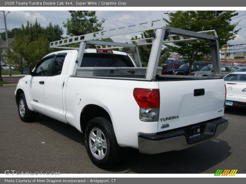 Super White / Graphite Gray 2008 Toyota Tundra Double Cab 4x4