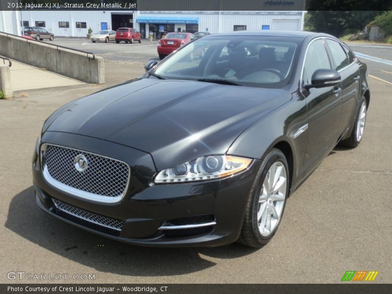 Stratus Grey Metallic / Jet 2012 Jaguar XJ XJ