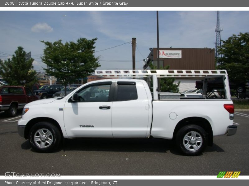 Super White / Graphite Gray 2008 Toyota Tundra Double Cab 4x4