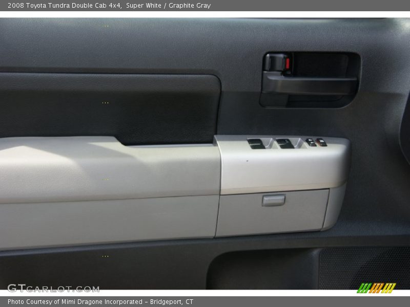 Super White / Graphite Gray 2008 Toyota Tundra Double Cab 4x4