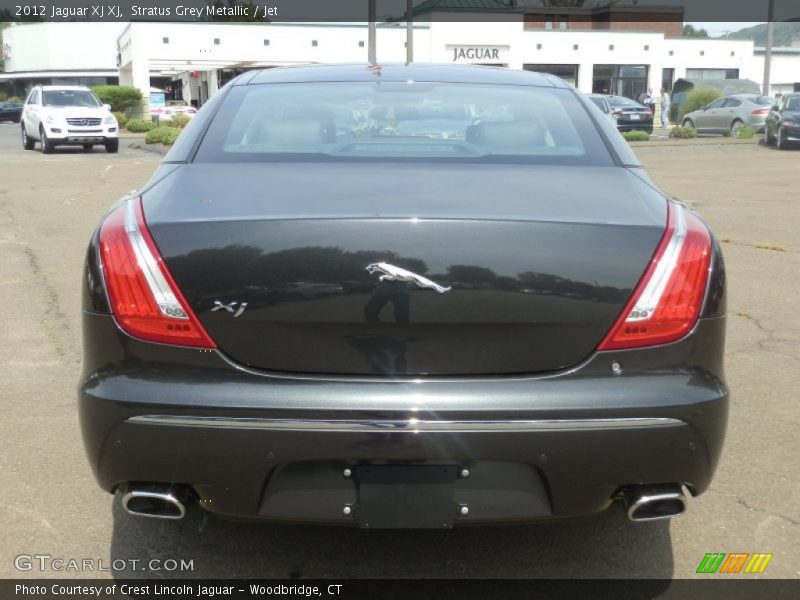 Stratus Grey Metallic / Jet 2012 Jaguar XJ XJ