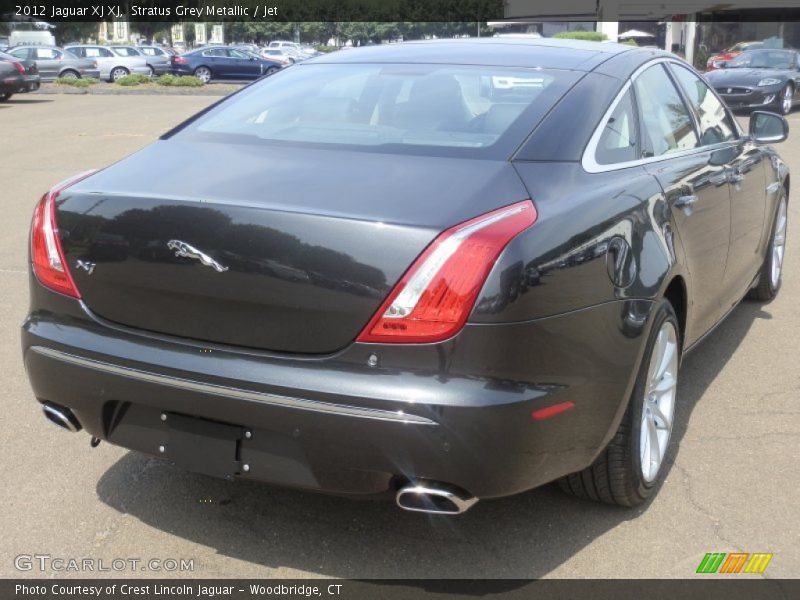 Stratus Grey Metallic / Jet 2012 Jaguar XJ XJ