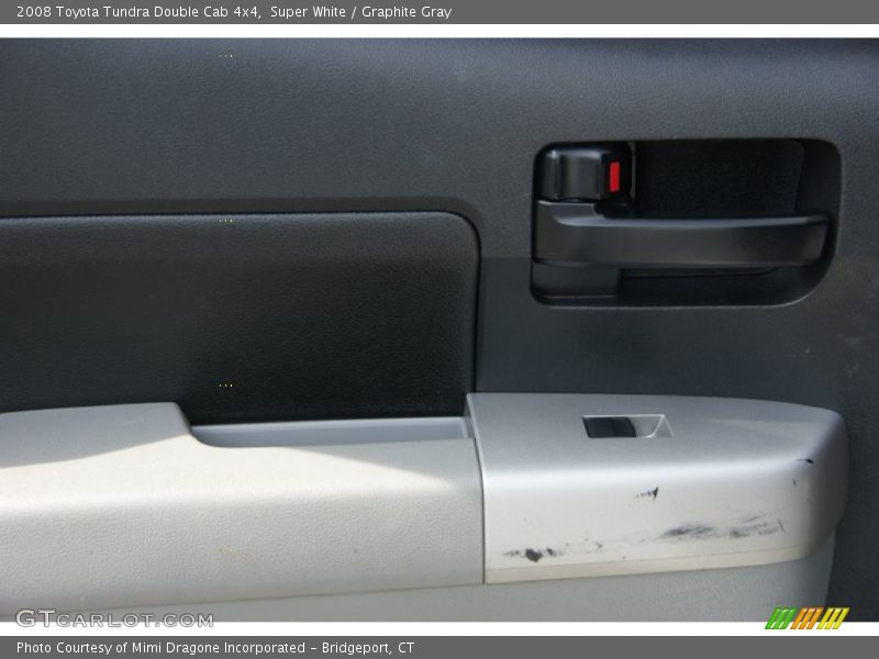 Super White / Graphite Gray 2008 Toyota Tundra Double Cab 4x4