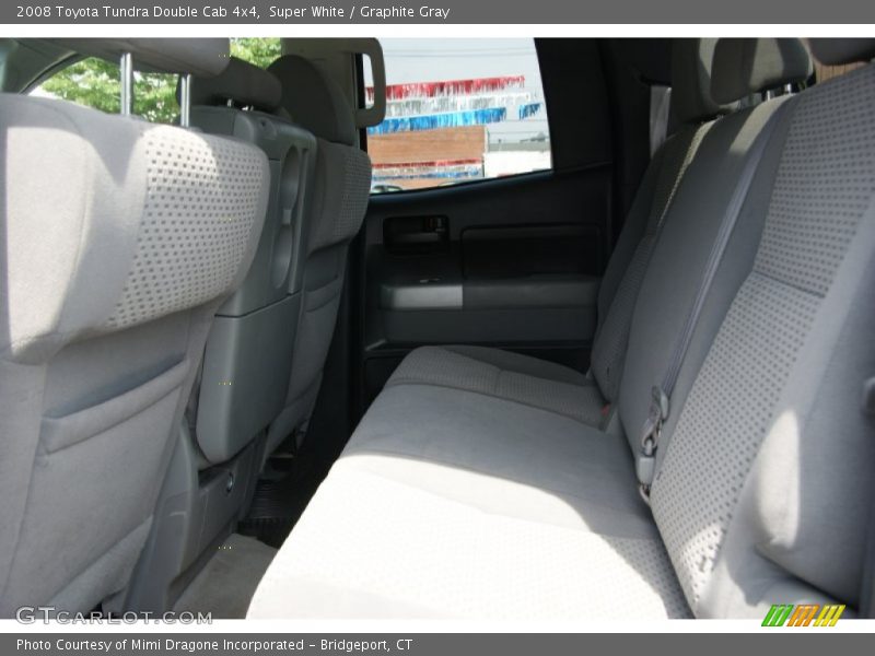 Super White / Graphite Gray 2008 Toyota Tundra Double Cab 4x4