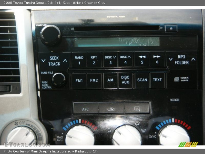 Super White / Graphite Gray 2008 Toyota Tundra Double Cab 4x4
