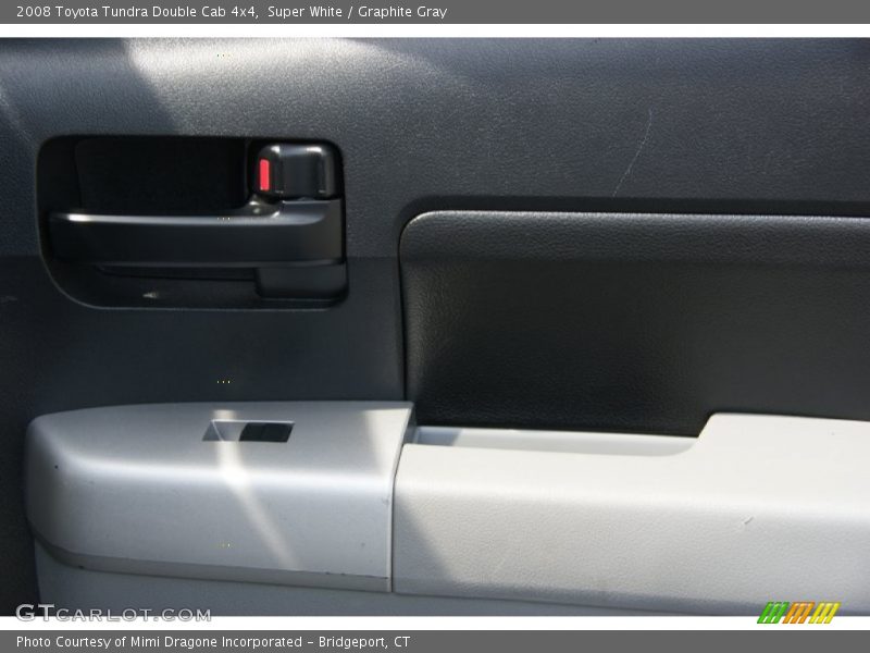 Super White / Graphite Gray 2008 Toyota Tundra Double Cab 4x4
