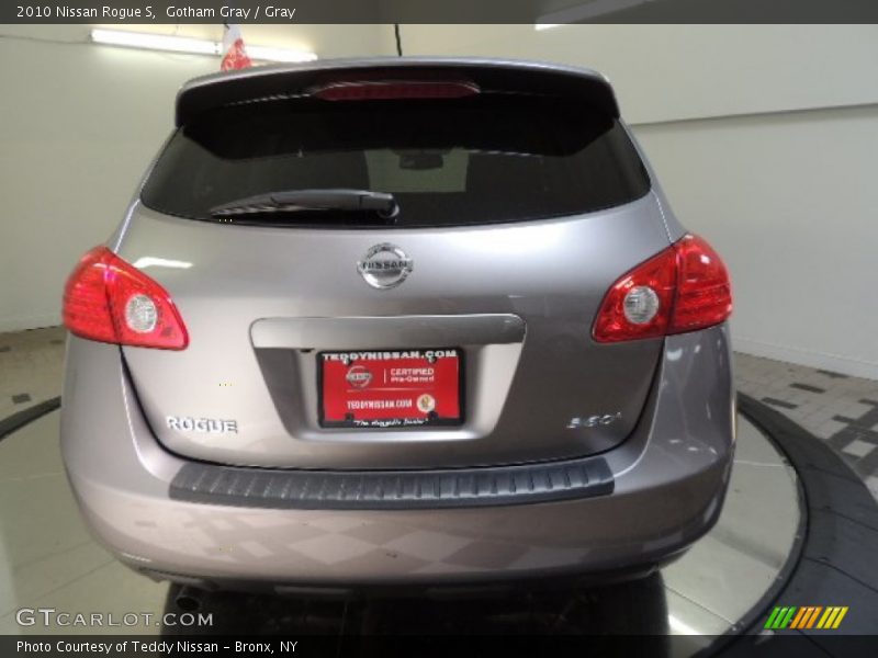 Gotham Gray / Gray 2010 Nissan Rogue S