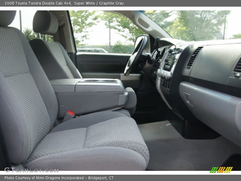 Super White / Graphite Gray 2008 Toyota Tundra Double Cab 4x4