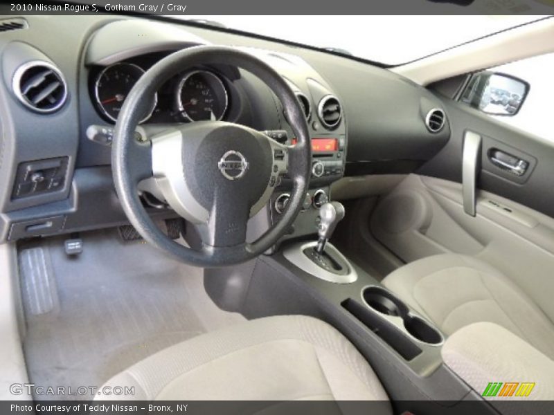 Gotham Gray / Gray 2010 Nissan Rogue S