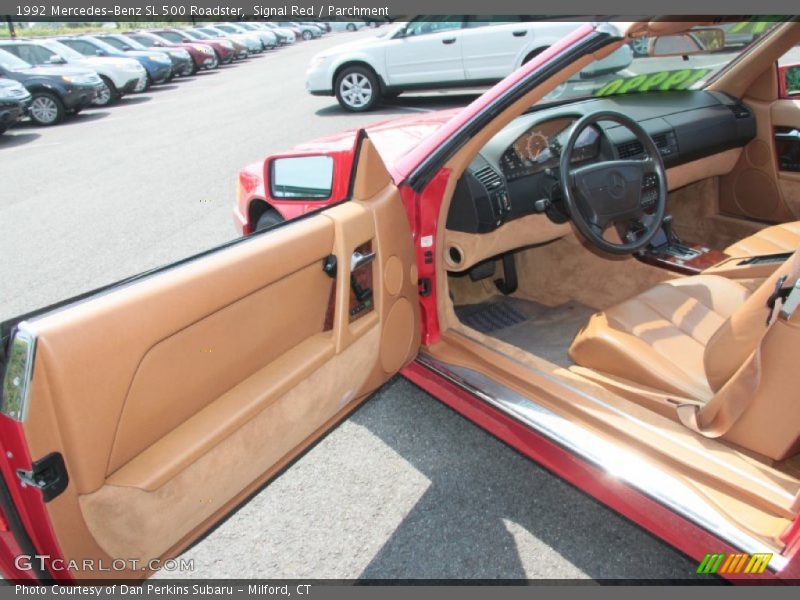  1992 SL 500 Roadster Parchment Interior
