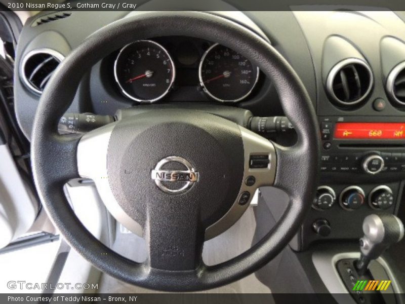 Gotham Gray / Gray 2010 Nissan Rogue S