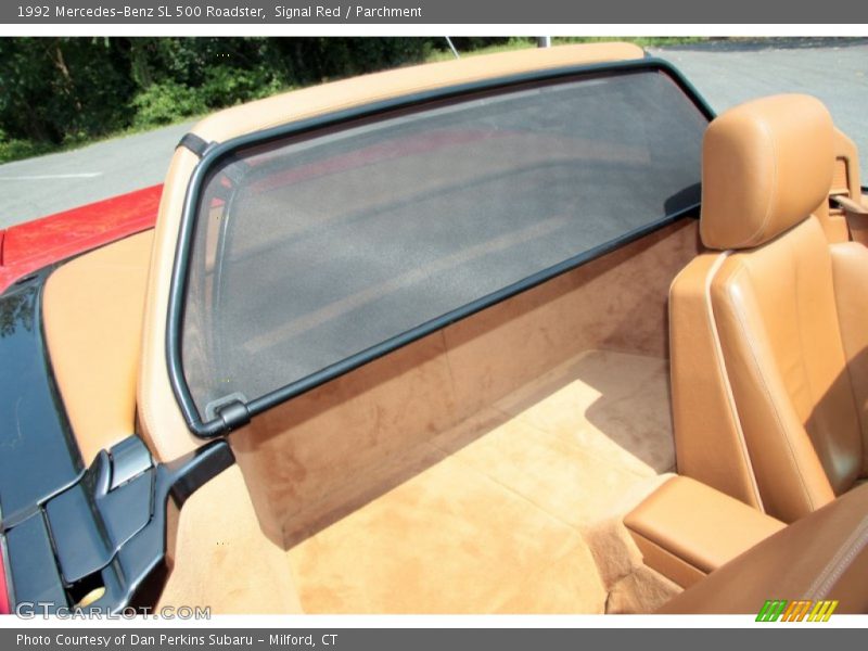  1992 SL 500 Roadster Parchment Interior