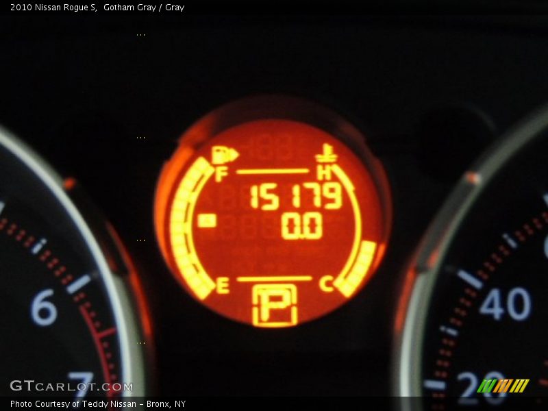 Gotham Gray / Gray 2010 Nissan Rogue S