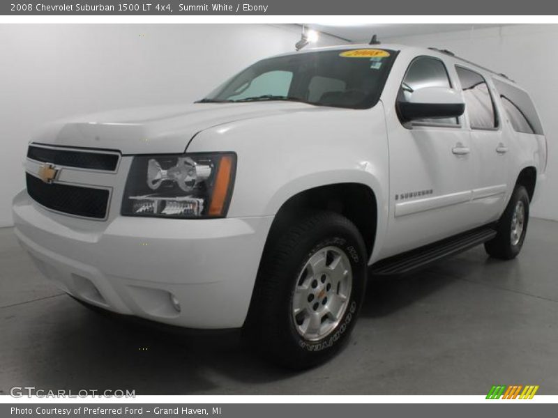 Summit White / Ebony 2008 Chevrolet Suburban 1500 LT 4x4