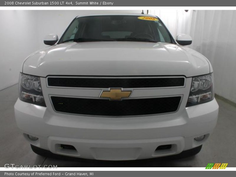 Summit White / Ebony 2008 Chevrolet Suburban 1500 LT 4x4