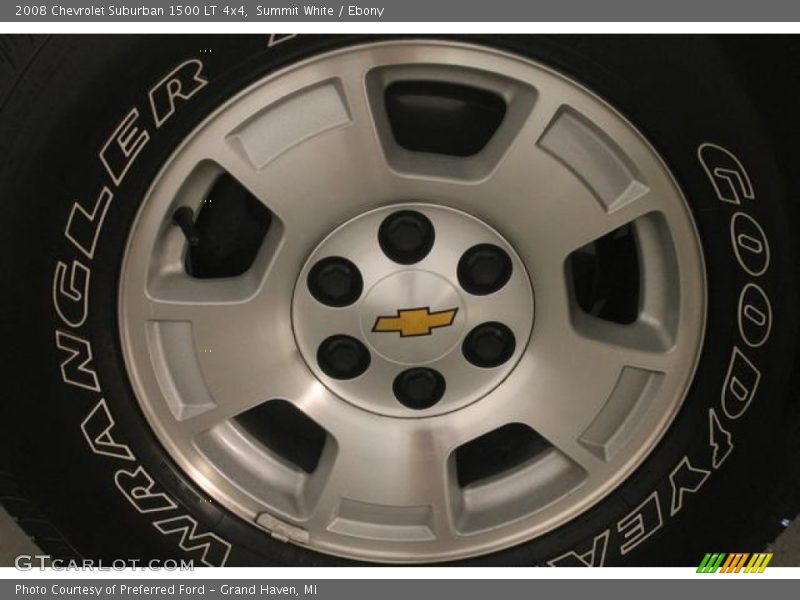 Summit White / Ebony 2008 Chevrolet Suburban 1500 LT 4x4