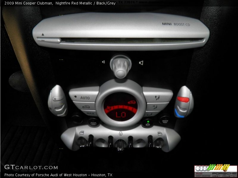 Nightfire Red Metallic / Black/Grey 2009 Mini Cooper Clubman