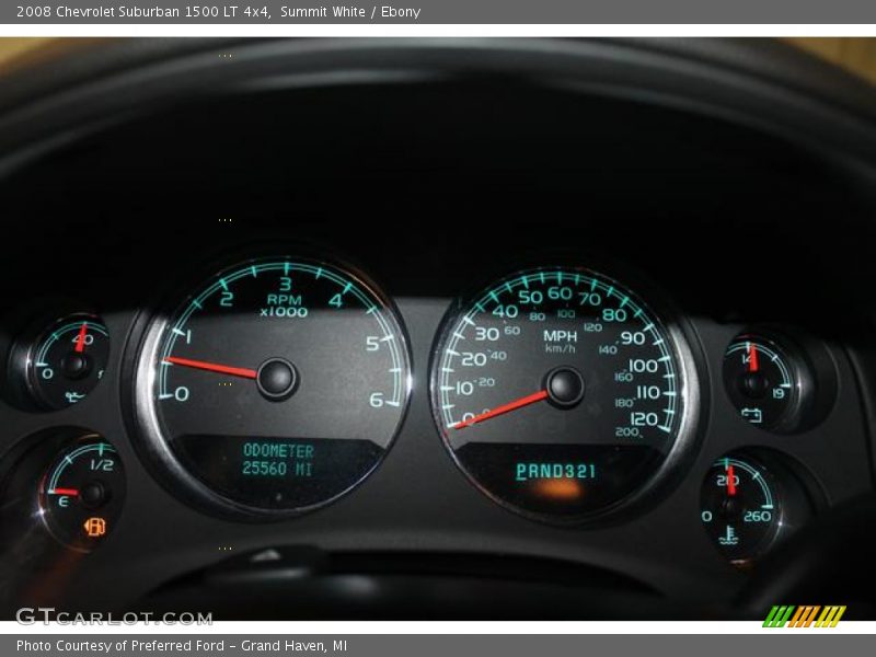 Summit White / Ebony 2008 Chevrolet Suburban 1500 LT 4x4