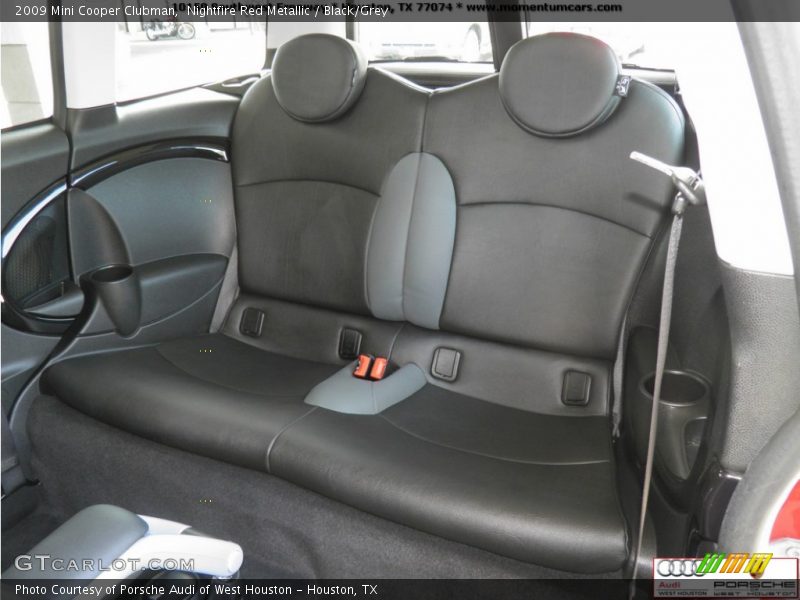 Nightfire Red Metallic / Black/Grey 2009 Mini Cooper Clubman
