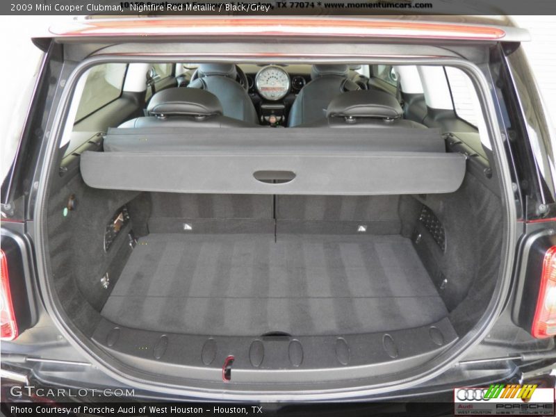 Nightfire Red Metallic / Black/Grey 2009 Mini Cooper Clubman