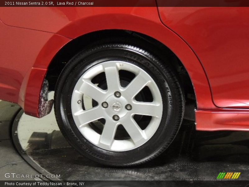 Lava Red / Charcoal 2011 Nissan Sentra 2.0 SR