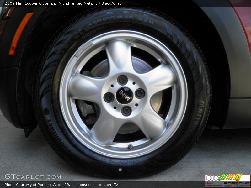 Nightfire Red Metallic / Black/Grey 2009 Mini Cooper Clubman