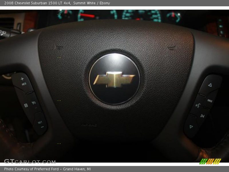 Summit White / Ebony 2008 Chevrolet Suburban 1500 LT 4x4