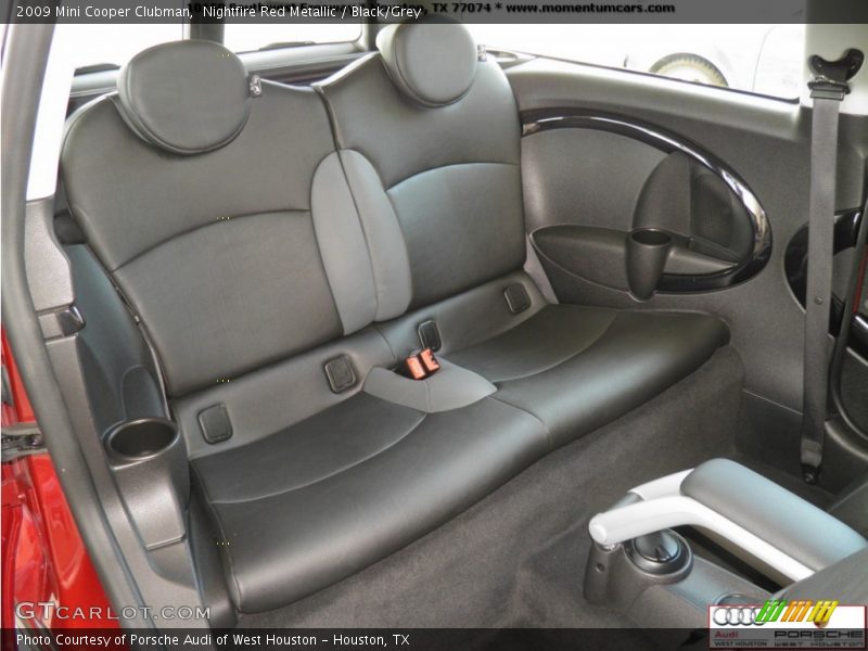 Nightfire Red Metallic / Black/Grey 2009 Mini Cooper Clubman