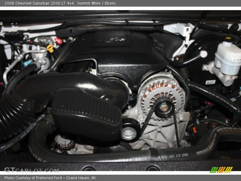 Summit White / Ebony 2008 Chevrolet Suburban 1500 LT 4x4