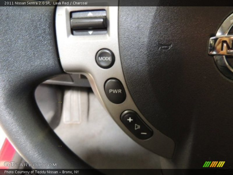 Lava Red / Charcoal 2011 Nissan Sentra 2.0 SR